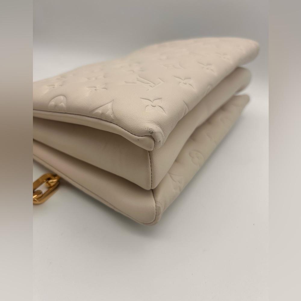 Louis Vuitton Coussin PM Cream Monogram Empreinte Gold Chain Strap - Picture 9 of 16